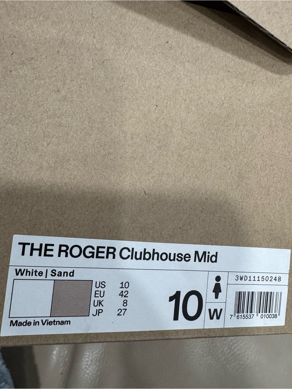 ON CLOUD The Roger (Federer) High-Top Sneakers in White SIZE 10 Women’s /Men’s 8 - Picture 9 of 11